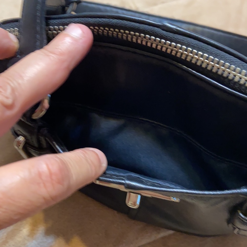 Coach black leather Handbag - Picture 5 of 14